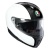 AGV Sport Modular Dual Colour Gloss Black White Motorcycle Helmet